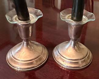 Towle Sterling Weighted Candlesticks