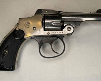 Smith & Wesson .32 Hand Ejector 3rd Model Safety Hammerless Revolver