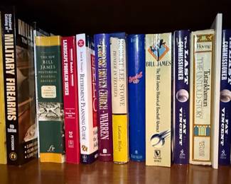 Assorted Books Collection - Firearms, Baseball, and History Focus
