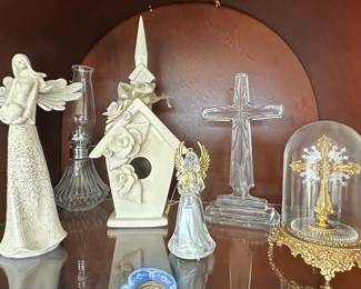 The House of Fratelli Coppini "Star of Hope" Jeweled Cross and Assorted Decorative Items