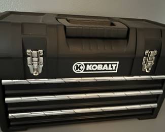 Kobalt 20.67-inch 3-Drawer Portable Tool Box