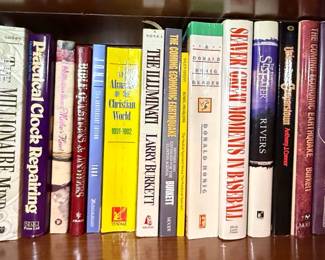 Assorted Books Collection - Firearms, Baseball, and History Focus