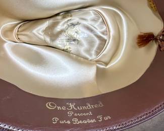 Cee-Jay's "76" A/T Plaza 100% Pure Beaver Fur Fedora