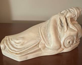 Carved Figure of a Sage