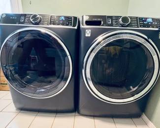 GE FRONT LOAD WASHER & DRYER