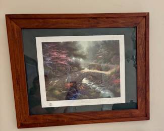 THOMAS KINKADE-BRIDGE OF FAITH