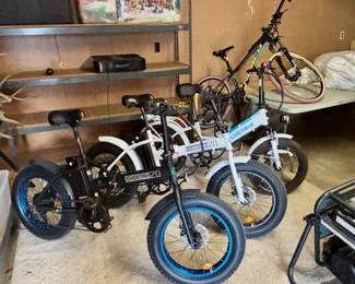 E-BIKES & MOUNTAIN BIKES, TREADMILL