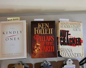 A few of the first editions available. Lots more throughout the home!