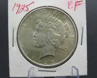 Lot 337. 1925 P Peace Silver Dollar