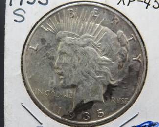 Lot 144. 1935 S Peace Silver Dollar