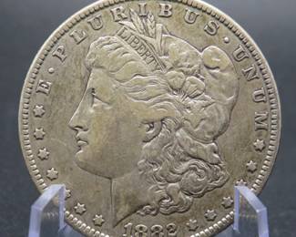 Lot 126. 1882 P Morgan Silver Dollar