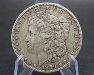 Lot 188. 1879 P Morgan Silver Dollar