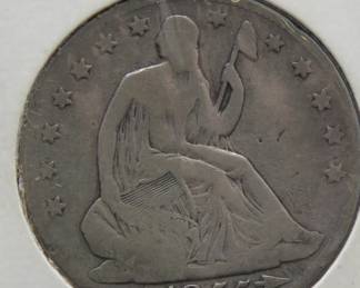 Lot 311. 1855 O Seated Liberty Half Dollar