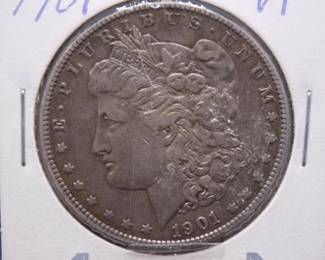 Lot 29. 1901 O Morgan Silver Dollar