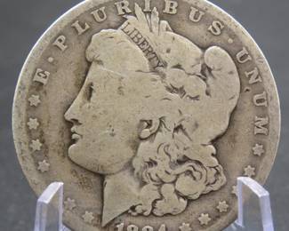 Lot 247. 1884 O Morgan Silver Dollar