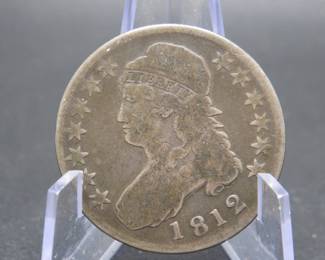 Lot 177. 1812 Capped Bust 50-Cent piece