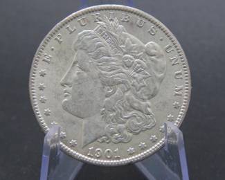 Lot 318. 1901 O Morgan Silver Dollar