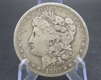 Lot 185. 1882 S Morgan Silver Dollar