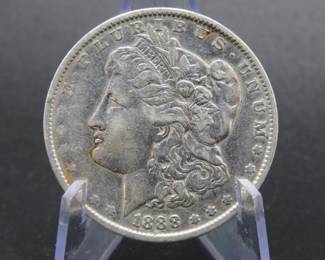 Lot 316. 1888 P Morgan Silver Dollar
