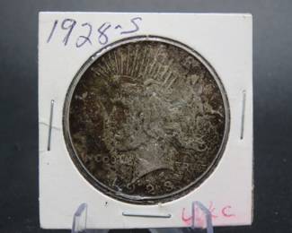 Lot 285. 1928 S Peace Silver Dollar