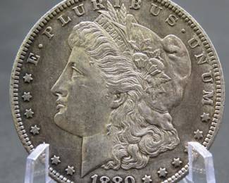 Lot 249. 1880 S Morgan Silver Dollar