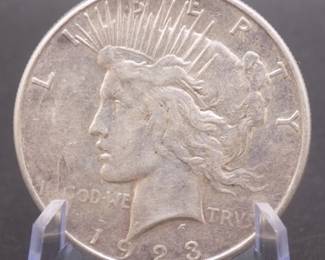Lot 71. 1923 S Peace Silver Dollar