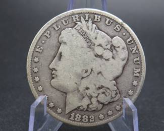 Lot 124. 1882 P Morgan Silver Dollar