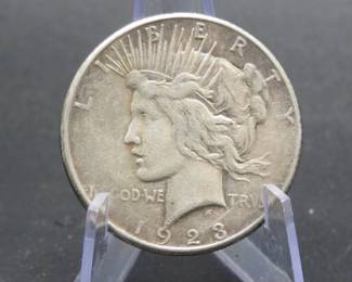 Lot 346. 1923 S Peace Silver Dollar