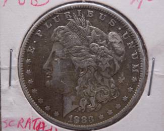 Lot 60. 1883 O Morgan Sliver Dollar