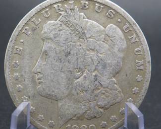 Lot 129. 1880 P Morgan Silver Dollar