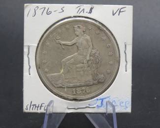 Lot 267. 1896 S Trade Dollar