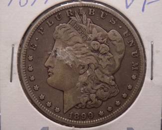 Lot 62. 1899 S Morgan Sliver Dollar