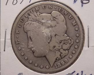 Lot 68. 1899 S Morgan Sliver Dollar