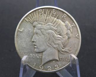 Lot 331. 1923 S Peace Silver Dollar