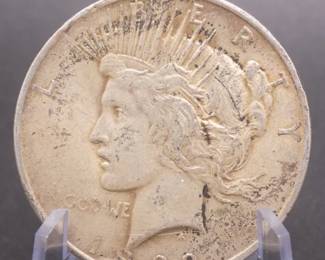 Lot 75. 1922 P Peace Silver Dollar