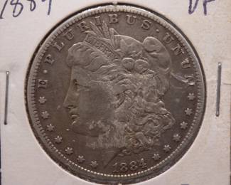 Lot 27. 1884 Morgan Silver Dollar