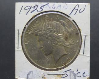 Lot 339. 1925 P Peace Silver Dollar