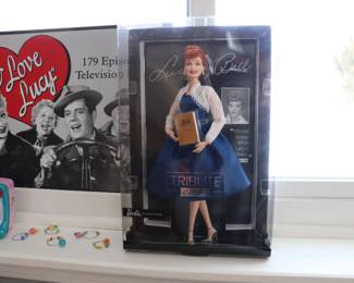 I Love Lucy Barbie Tribute Collection Figurine