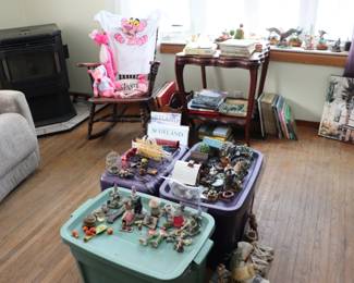 Pink Panther, Books, Various Figurines, Fairy Garden Figurines