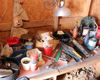 Nails, Hardware, Jacks, Torch, Ropes