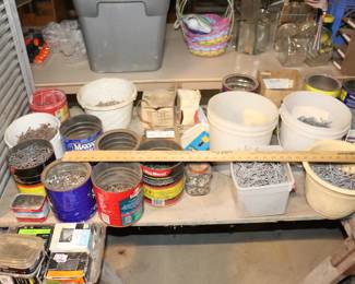 Various Nails, Fasteners