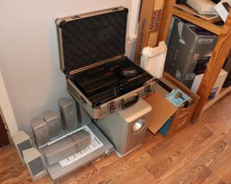 Vintage Electronics, Camcorder, Philips Surround Sound System