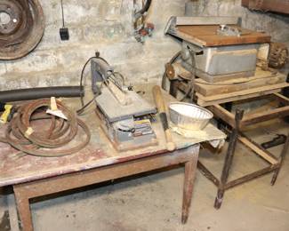 Table Saws, Oxy Welding Lines