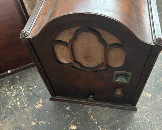 Tube radio we have 3 different ones