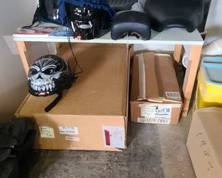 Motorcycle Helmets 
Motorcycle parts
