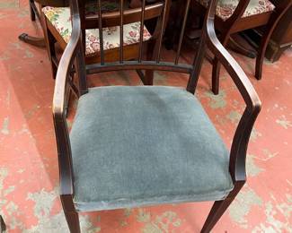 Mahogany arm chair 