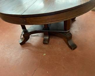 60" Antique table