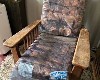 Square Leather Chair