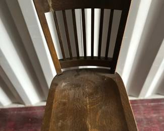 Spinning Wooden Tall Bar Stool