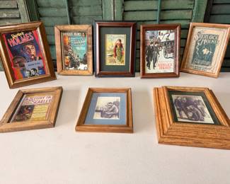 Framed Pics of Sherlock Holmes Art